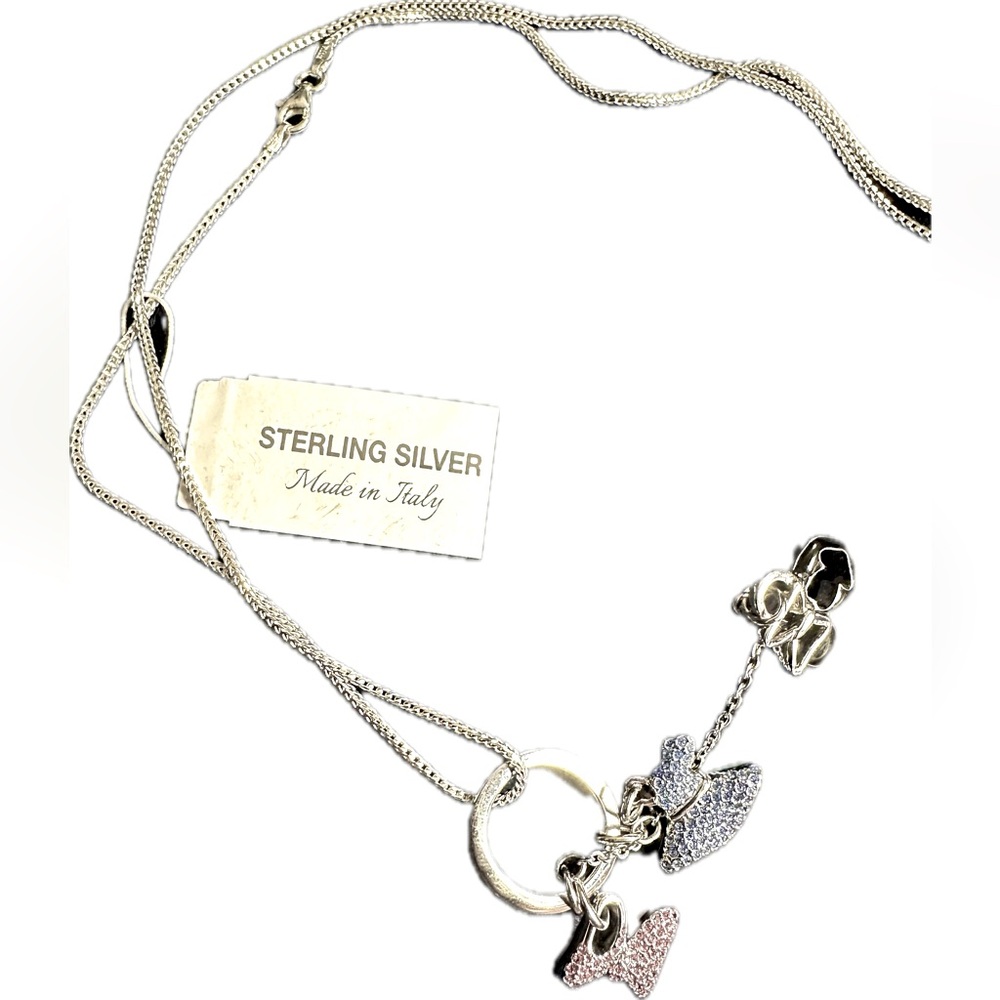 Minnie Mouse Swarovski Disney cord w/3 pendant/charms-Never Used-NWOT. So Cute!! - Picture 10 of 10